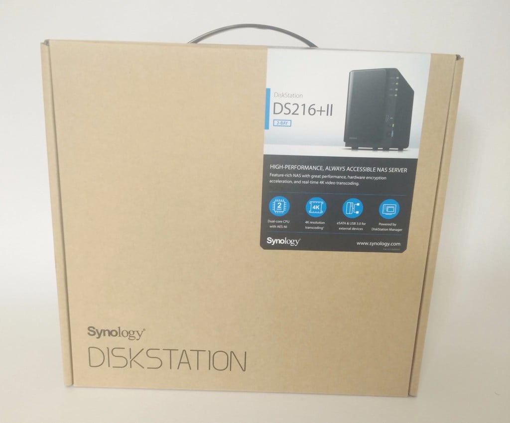 Synology DS216II box 1